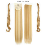 22inch MERISIHAIR Long Straight Wrap Around Clip In Ponytail Hair Extension