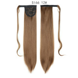 22inch MERISIHAIR Long Straight Wrap Around Clip In Ponytail Hair Extension