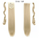22inch MERISIHAIR Long Straight Wrap Around Clip In Ponytail Hair Extension