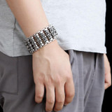 Skull Bracelet <br> Biker Style