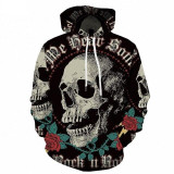 Skull Hoodie <br/> Skull and Roses Skull Hoodie <br/> Skull and Roses