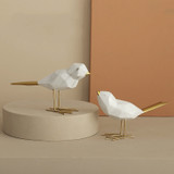 Perched Bird Statues
