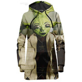 DAZZLE YODUH HOODIE DRESS