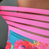 Women's Sexy Lace High Waist  Yoga Shorts