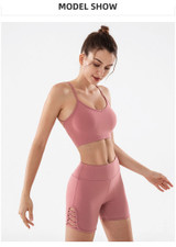 Women's  Athletic Breathable High Waist yoga shorts