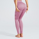 Hollow High Waist Knit Tights Seamless Tummy Control Leggings