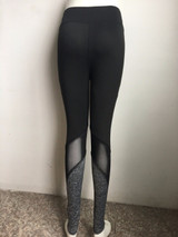 Women's Plus size Black Yoga Pants For Jogging