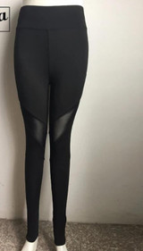 Women's Plus size Black Yoga Pants For Jogging
