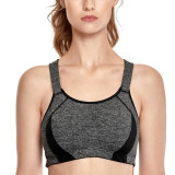Women's  Anti-sweat  Padded Racerback Sports Bra for running