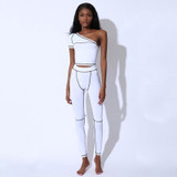 New wakanda Women Workout Crop Top And Leggings Sets