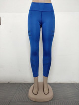 Army Green Slim High Waisted Quick Dry Workout Leggings for Women