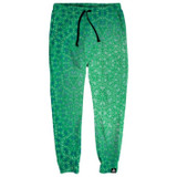 GREEN COSMIC STARGRID JOGGERS