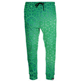 GREEN COSMIC STARGRID JOGGERS