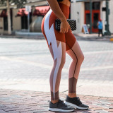 Patchwork Stretchy Fitness Leggings