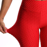Women Fitness  High Waist Anti Cellulite Push Up Workout Leggings