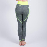 High Waist Elastic Seamless Quick Dry Workout   Leggings