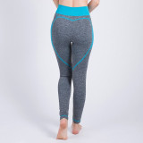 High Waist Elastic Seamless Quick Dry Workout   Leggings
