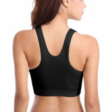 Women Front Zipper Closure Push Up Bras