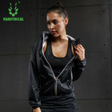 Quick-dry Long-sleeved Running Gym Zipper Jacket women  Sweatshirt