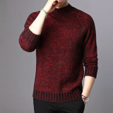 Men's Half Turtleneck Pullover Up To 3XL