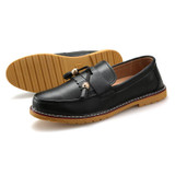 Men's Dress Loafers With Tassel Decor