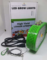 COB LED Grow Light Dimmable Adjustable Full Spectrum IR UV Panel Lamps for Greenhouse Indoor Hydroponics Plants Micro Greens Clones Succulent Seedling Germination (1100W)