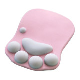 Cute Cat Paw Mouse Pad with Wrist Support