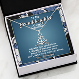 My Granddaughter - Premium Anchor Necklace - 05MDGD