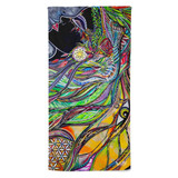 NEON SYNCHRONICITY THROW TOWEL