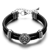 Anchor and Wheel Bracelet