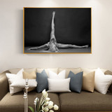 The Beauty of the Woman Body on Canvas-Printed