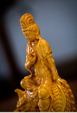 Wood Buddha Statue