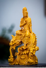Wood Buddha Statue