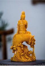 Wood Buddha Statue