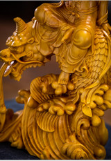 Wood Buddha Statue