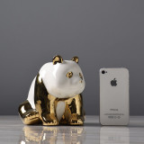 Golden Pandas Ceramics figurines