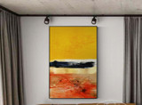 Modern Abstract Multicolored Canvas handmade Painting