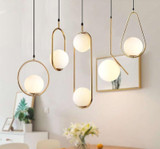 Nordic Glass Ball Pendant Lights