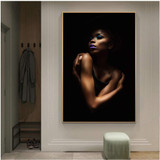 Sexy Black Nude African Woman
