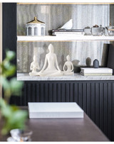 Modern Yoga Modeling Sculptures