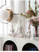 Modern Yoga Modeling Sculptures
