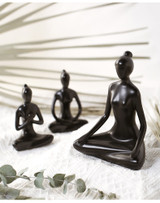 Modern Yoga Modeling Sculptures