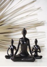 Modern Yoga Modeling Sculptures