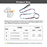 Nylon Dog Collar Leash Set