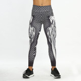 High Waist Women Leggings - Skull Fitness