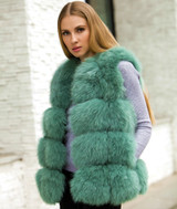 Top Quality Luxury Arctic Fox Fur Jacket/Vest Top Quality Luxury Arctic Fox Fur Jacket/Vest