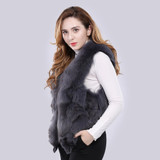Fox Fur Full Pelt Luxury Vest Fox Fur Full Pelt Luxury Vest
