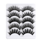 5 pairs 5D Mink Eyelashes Extension