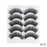 5 pairs 5D Mink Eyelashes Extension