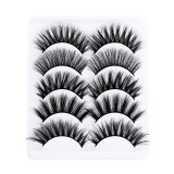 5 pairs 5D Mink Eyelashes Extension